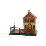 Märklin Wärterhaus, uralt, HL, Steckteile fehlen, LS, L 17,5, Z 3