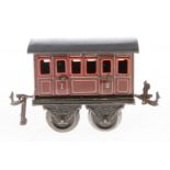 Bing Abteilwagen, Spur 0, uralt, CL, 4 AT, L 8, Z 2