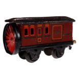 Märklin Schneeschleuderwagen 1890, Spur 0, CL, starke Alterungsspuren, LS, L 13, Z 3-4