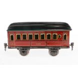 Märklin Personenwagen 31884, Spur 1, CL, Klarlacküberzug, Dach rest., L 20,5, Z 3