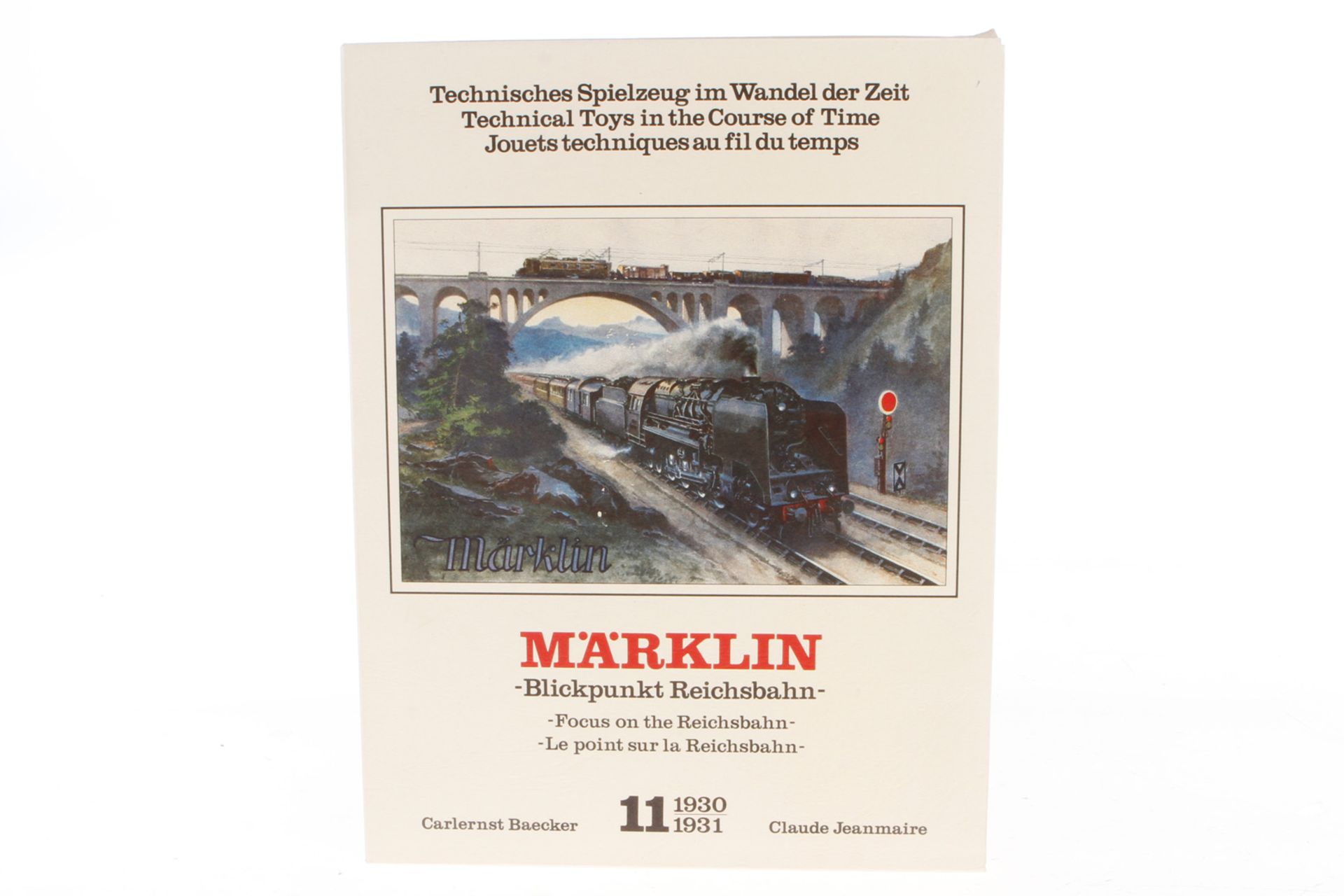 Märklin-Buch ”Technisches..” Band 11, im Schuber, Alterungsspuren