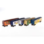 5 Lionel Güterwagen, Spur 0, Kunststoff, LS, Z 3