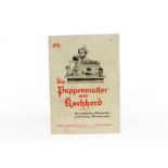 Märklin Kochbuch ”Die Puppenmutter am Kochherd” 9753, von 1938, Alterungsspuren