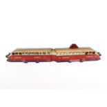 Hornby Triebzug, Spur 0, Uhrwerk intakt, CL, 2-teilig, LS, Z 3