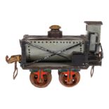 Märklin Tankwagen 1826, Spur 0, uralt, HL, breite Bügelkupplungen, BRHh, Verschluss vom Hahn