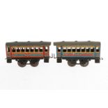 2 Issmayer Personenwagen, Spur 0, CL, LS, L 12,5, Z 3