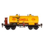 Märklin Shell-Kesselwagen 1854, Spur 0, HL, 4A, 1 Geländer fehlt, L 24,5, sonst Z 2