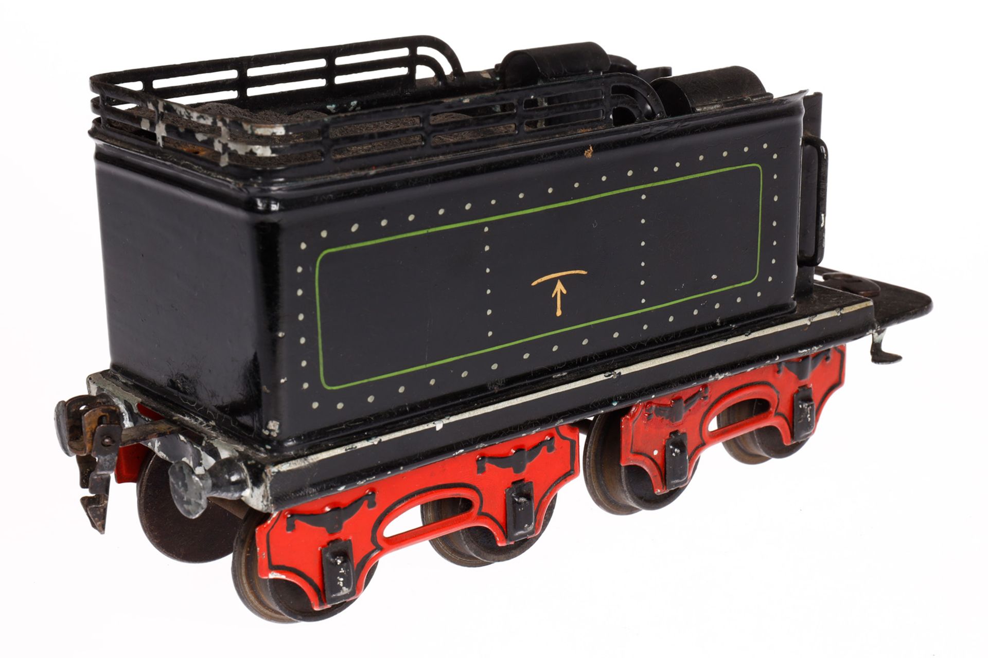 Märklin 2-B amerikanische Dampflok AEE 4021, mit 4A-Tender, Spur 1, spiritusbetrieben, HL, mit - Bild 6 aus 7