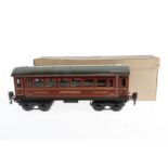 Märklin Mitropa Speisewagen 1752 G, Spur 0, CL, mit Inneneinrichtung und 4 AT, Rahmenbereich tw