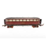 Edobaud Personenwagen, Spur 0, rot, 1. Klasse, LS, L 45, Z 3