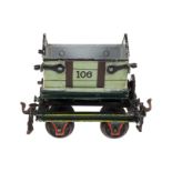 Märklin Kippkastenwagen 1830, Spur 0, uralt, HL, tw LS, L 11, Z 2