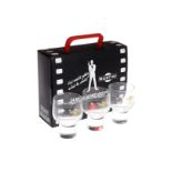 James Bond Exclusiv-Collection, Koffer mit 3 Martini Gläsern, L 25, Z 2