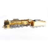 Bachmann? 1-D-1 Schlepptenderlok ”D 51 200”, Spur 1, elektr., 2-Leiter, Messing, Dach lose,