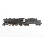 Lionel 1-C-1 Dampflok 2025, Spur 0, elektr., schwarz, mit Tender, LS, Z 3