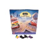 Happy Meal Batman Display, MC Donalds, mit 3 Fahrzeugen, Alterungsspuren, L 50, Z 2-3