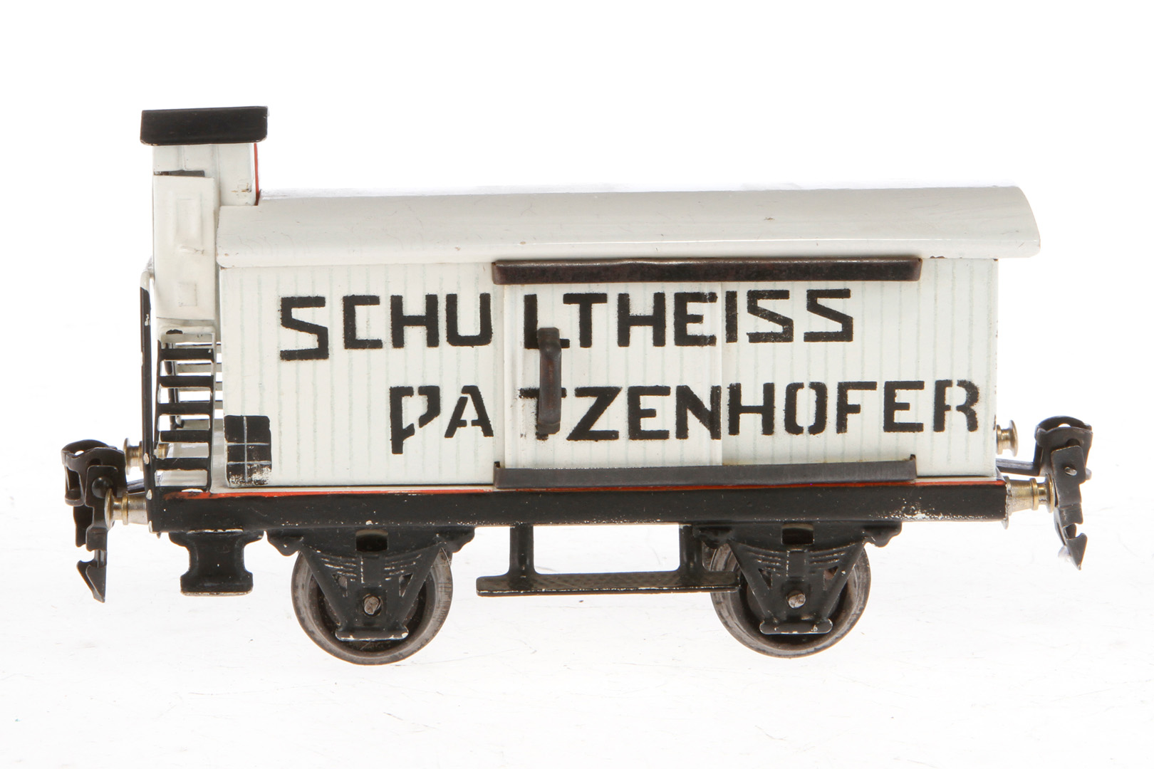 Märklin Schultheiss-Patzenhofer Bierwagen 1988, Spur 0, HL, glatte Ausführung, mit BRHh und 2 ST, LS