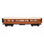 Milbro? Abteilwagen 8173 LNER, Spur 0, Holz, bemalt, LS, L 41, Z 3