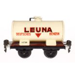 Märklin Leuna Kesselwagen 1674, Spur 0, HL, LS und gealterter Lack, L 13, sonst noch Z 2-3