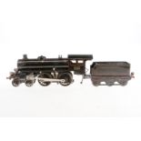 Märklin 2-B Dampflok E 13041, Spur 1, elektr., schwarz, mit Tender und 2 el. bel. Stirnlampen,