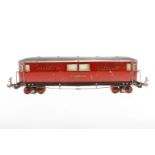 Edobaud Postwagen, Spur 0, rot, LS, L 45, Z 3