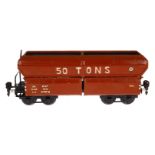 Märklin 50-Tons-Wagen 1855, Spur 0, HL, 4A, leichte Gebrauchsspuren, L 24,5, Z 2