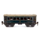 Märklin int. Schlafwagen 1757 G, Spur 0, CL, mit Inneneinrichtung, 4 AT und Gussrädern, Scheiben