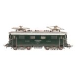 Märklin schweizer E-Lok RE 800, Guss, grün, Z 3