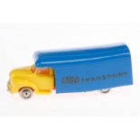 Lego Transport-LKW, gelb/blau, verbogen, Alterungsspuren