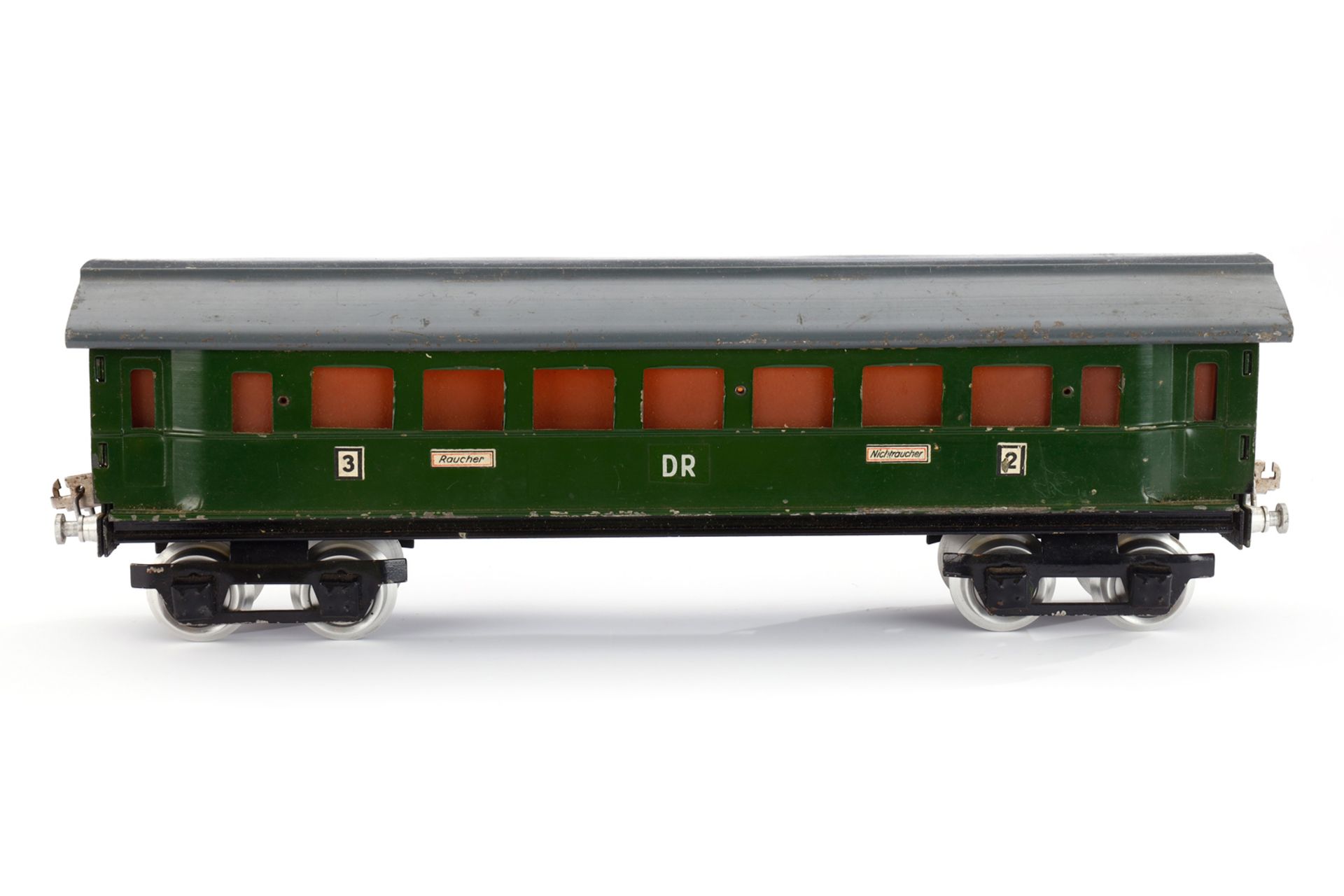 Stadtilm Personenwagen, Spur 0, grün, LS, L 32, Z 3