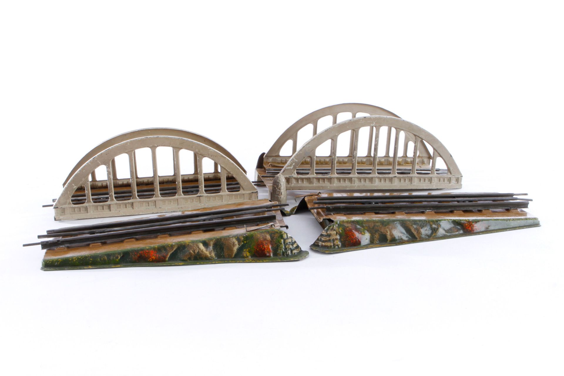 Märklin Doppelbogenbrücke, Spur 0, HL, für elektr. Betrieb, LS, Z 4