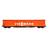 Bockholt Viessmannwagen ”275 6007-1”, Spur 1, orange, LS und Alterungsspuren, L 72,5, im OK, Z 1-2