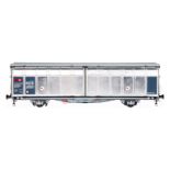 Bockholt Schiebewandwagen der SBB ”245 7298-7”, Spur 1, silber/grau, LS und Alterungsspuren, L 48,