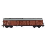 Bockholt Großraumgüterwagen ”Bromberg 10020”, Spur 1, braun, LS und Alterungsspuren, L 56,5, OK, Z