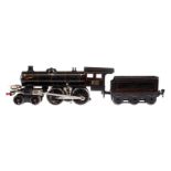 Märklin 2-B Dampflok E 13041, mit 3A-Tender, Spur 1, elektr., 3 el. bel. Stirnlampen, langes