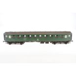 J & M Models Personenwagen ”20-10 004-8”, Spur 1, grün, mit Inneneinrichtung und Beleuchtung, 2.