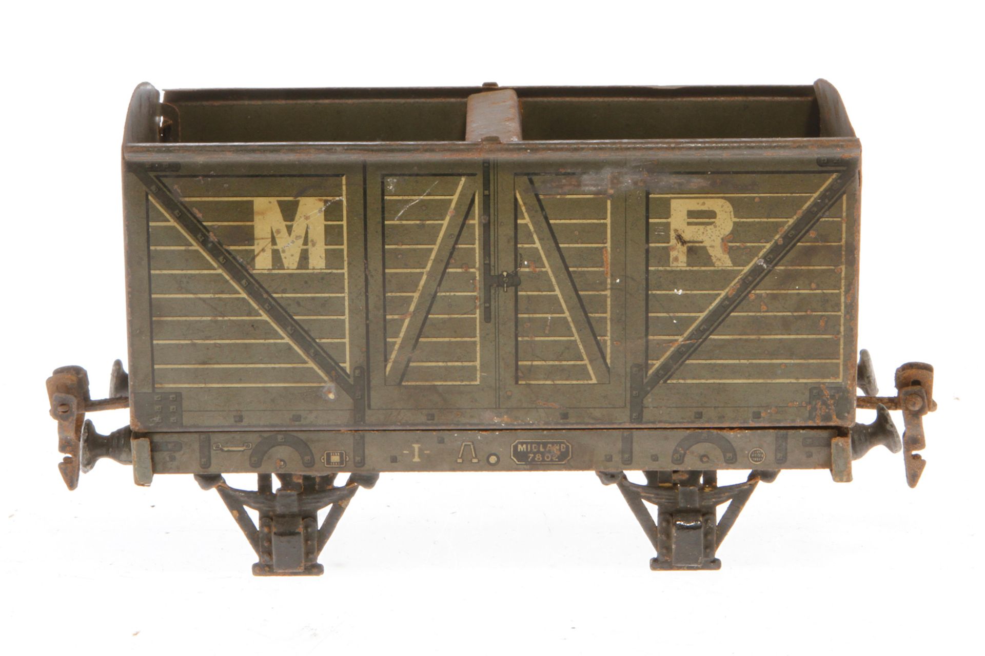 Märklin engl. ged. Güterwagen 2882 MR, Spur 1, CL, NV, RS, L 18, als Ersatzteil