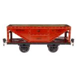 Märklin Selbstentladewagen 1995, Spur 1, HL, LS und gealterter Lack, L 24, Z 2-3