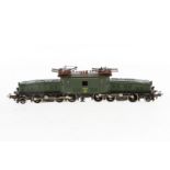 Märklin Krokodil ”13302”, Spur H0, grün, 1 Fensterscheibe fehlt, Alterungsspuren, Z 3