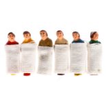 6 Replik-Schlaffiguren, Spur 1, Masse, HL, LS, Z 3