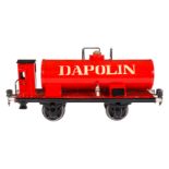 Märklin Dapolin Kesselwagen 1994, Spur 1, HL, mit BRH, LS und gealterter Lack, L 24, Z 2