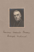 HISTORY - Francis Alphonsus Bourne (Clapham, 1861 - London, 1935)