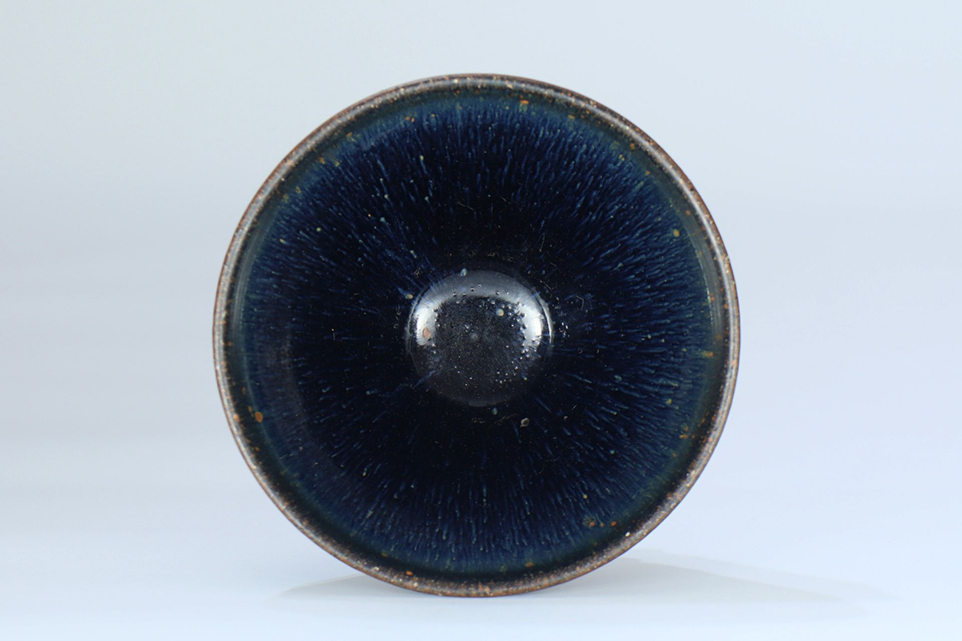 A Jian kiln black-glazed tea bowl from the Song Dynasty