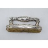 Victorian silver nail buffer Birmingham 1900.