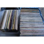 A large collection of vinyl LPs to include a broad range and genres such as rock, motown and