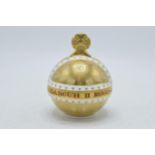 Royal Crown Derby paperweight, Coronation Orb, to celebrate the 60th Anniversary of the Coronation
