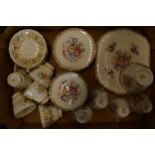 A collection of tea ware to include Colclough Hedgerow and Regency tea set (approx 35 pieces).