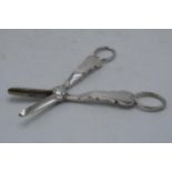 Silver plated grape scissors