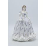 Royal Worcester limited edition lady figure The Last Waltz with certificate. In good condition
