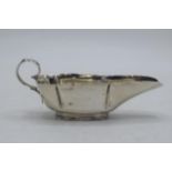 Edwardian silver sauce boat, 55.4 grams, marks slightly rubbed.