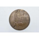 World War One Death Penny / Death Plaque 'Charles Dempster'